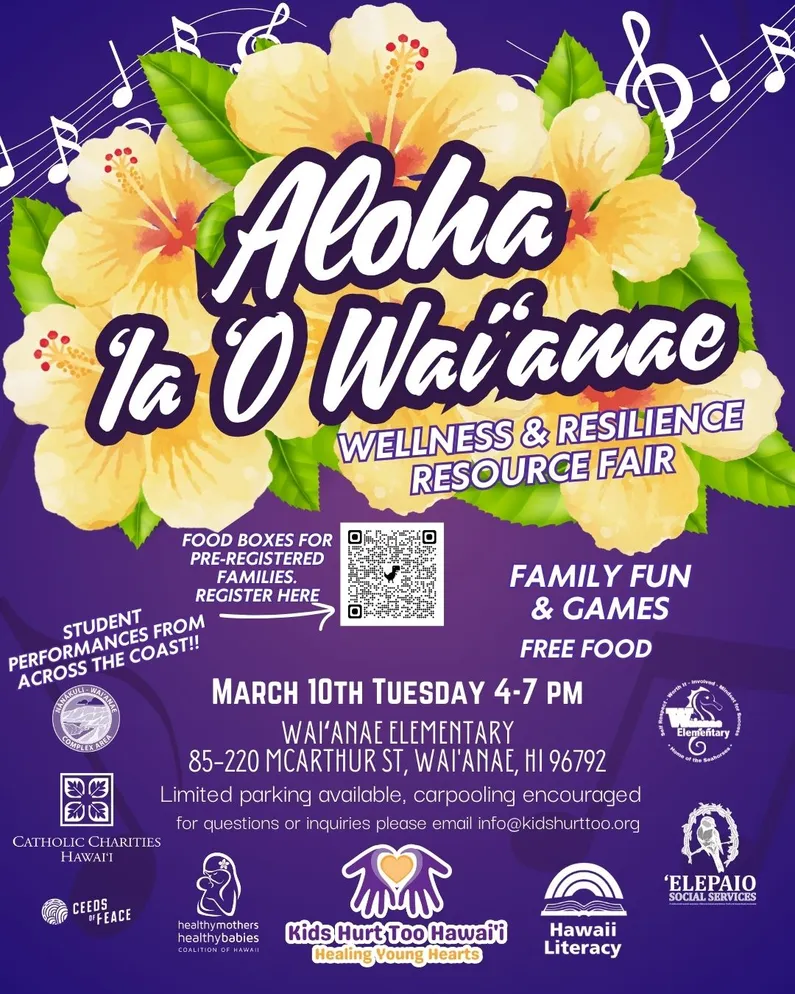 Aloha 'Ia 'O Wai'anae  March 10th